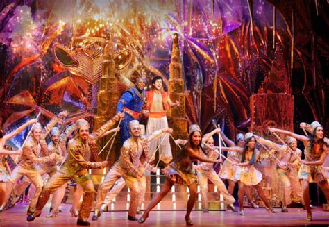 A Look At Ainsley Melham Michael James Scott And More In Aladdin On