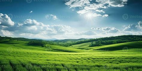 AI Generated. AI Generative. Photo realistic Illustration of green ...