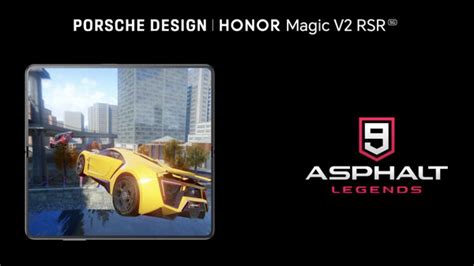 Honor Magic V Rsr Porsche Design Honor Annonce Son Partenariat Avec