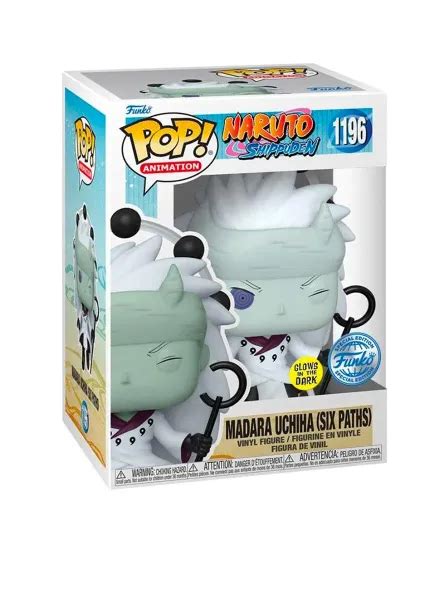 Madara Uchiha Six Paths Naruto Shippuden Funko Pop Animation