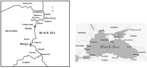 Black Sea coast -sampling stations | Download Scientific Diagram