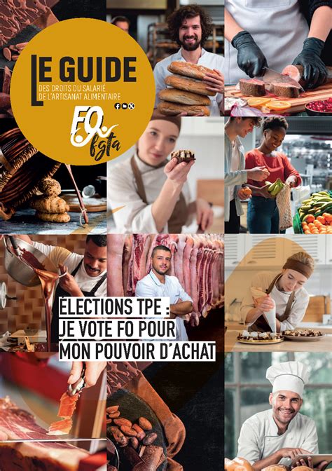 Guide Des Droits Du Salari De L Artisanat Alimentaire Fgta Fo