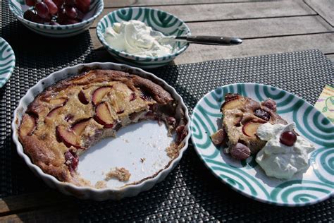 Clafoutis Mit Pflaumen Und Trauben Low Carb 1001food De