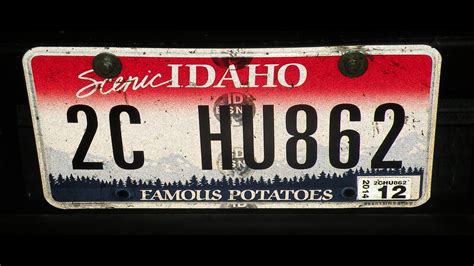 Idaho License Plates Good For 10 Years Under New Law