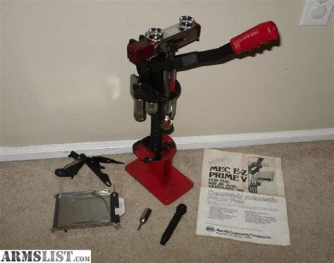 Armslist For Sale Mec 600 Jr 12 Gauge Press With Auto Primer Feed E50