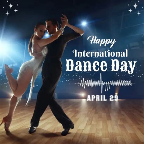 Happy International Dance Day Template Postermywall