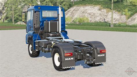 Man Tgs X Middle Cab Tractor Truck For Farming Simulator