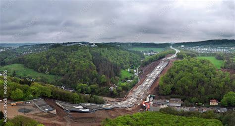 Rahmede Talbrücke nach der Sprengung A 45 Sauerlandlinie