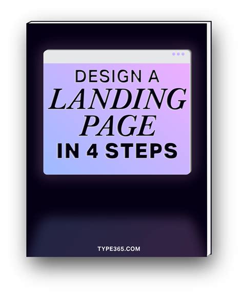 Design a Landing Page in 4 Steps - Type365 - Lucas Czarnecki