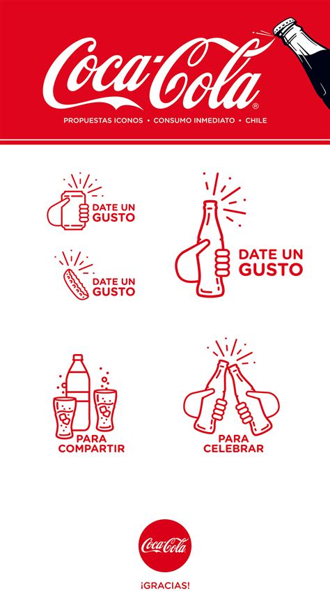 Coca Cola Iconos Consumo Inmediato On Behance