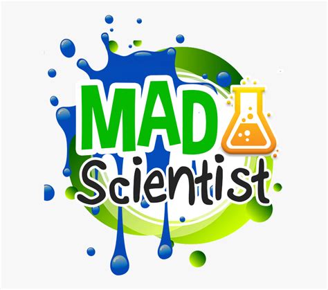 Mad Scientist Logo - Kid Mad Scientist Logo , Free Transparent Clipart - ClipartKey