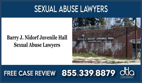 Barry J Nidorf Juvenile Hall Sexual Abuse Lawyers Downtown La Law Group