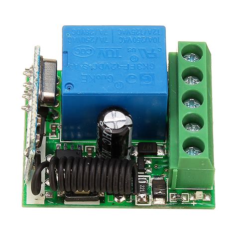 New Geekcreit 315 433MHz DC12V 10A 1CH Single Channel Wireless Relay