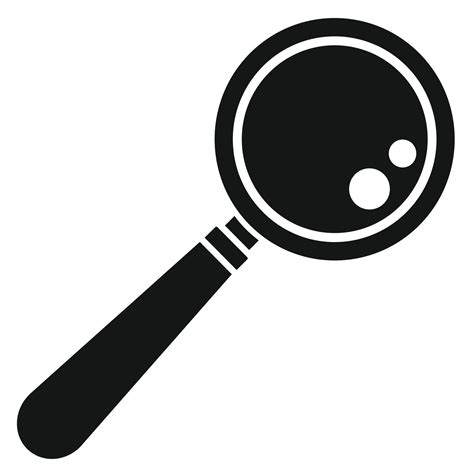 Lab Magnify Glass Icon Simple Style 14450454 Vector Art At Vecteezy