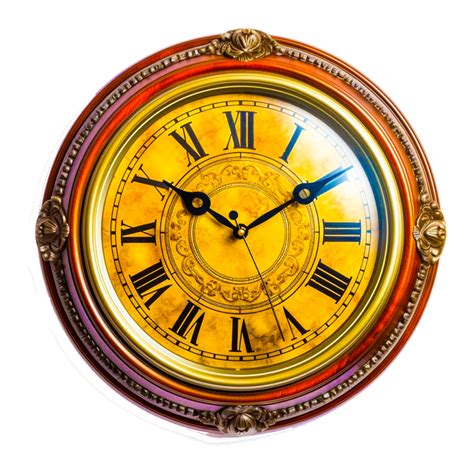 Beautiful Old Clock Generative Ai 26515034 Png
