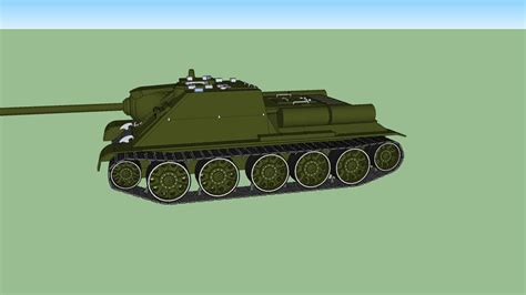 Soviet Tank Destroyer Su 85 3d Warehouse