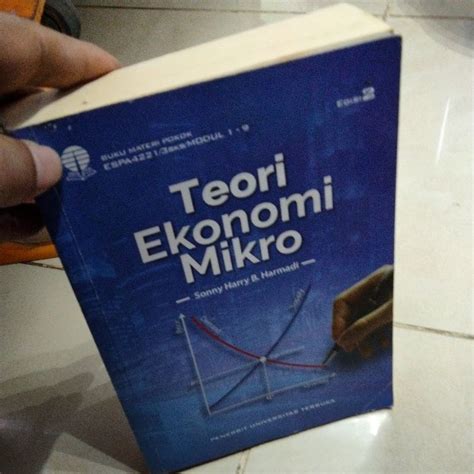 Jual Teori Ekonomi Mikro Espa Sks Modul Edisi Sonny Harry