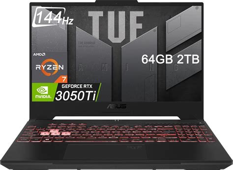 Asus Tuf Gaming A15 2022 Gaming Laptop 156 144hz Fhd Ips Type Display Amd Ryzen 7 6800h