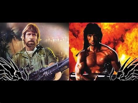 Rambo Stallone Y James Braddock Chuck Norris Destruyen Un