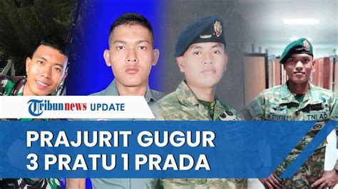 SOSOK 4 Prajurit TNI Gugur Diserang KST 1 Korban Berpangkat Prada Kini