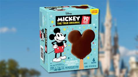 Mickey Mouse Ice Cream Bars You Eat At Disney Parks Are Coming To