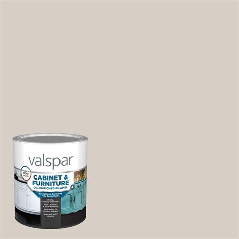 Valspar Cabinet Enamel Semi Gloss Modern Gray Sw7632 Enamel Tintable