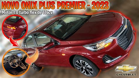 Novo Onix Plus Premier O Sedan Compacto Mais Bonito Do