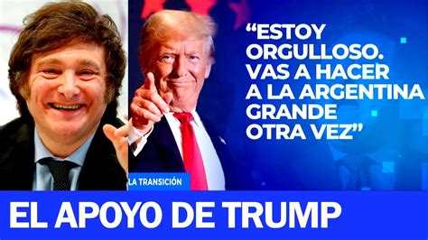 LAS FELICITACIONES DE DONALD TRUMP Los líderes de todo el mundo