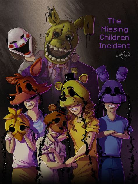 Fnaf The Missing Children Incident Cover Imagenes De Fnaf Anime