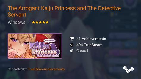 The Arrogant Kaiju Princess And The Detective Servant Achievements