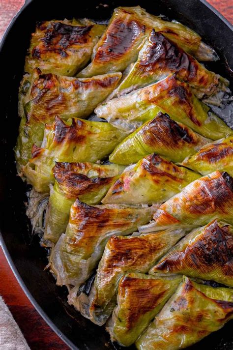 Meat And Rice Stuffed Leeks Recipe In 2024 Leek Recipes Side Dishes Cooking Recipes Leek Recipes