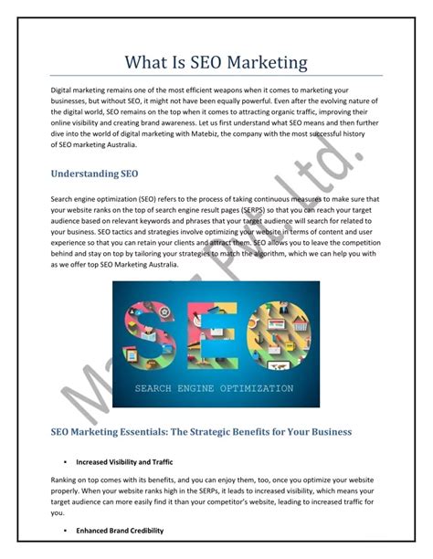 Ppt What Is Seo Marketing Powerpoint Presentation Free Download Id