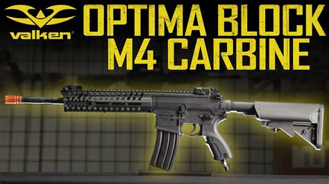 Valken Optima Block M Carbine Airsoft Gi Youtube