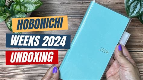 Unboxing Hobonichi Techo Weeks English Version Monday Start