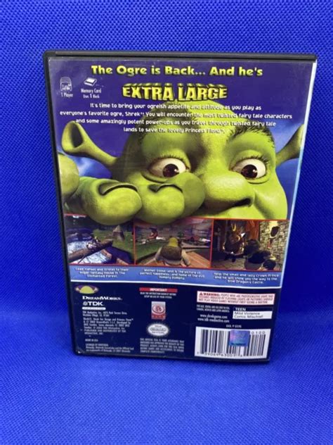 SHREK: EXTRA LARGE (Nintendo GameCube, 2002) Tested! $31.50 - PicClick CA