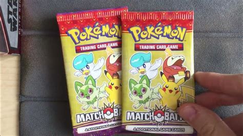 Pokemon Mcdonalds Match Battle 2023 Booster Pack Opening Youtube