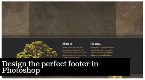 40 Photoshop Tutorials Web Design Edition