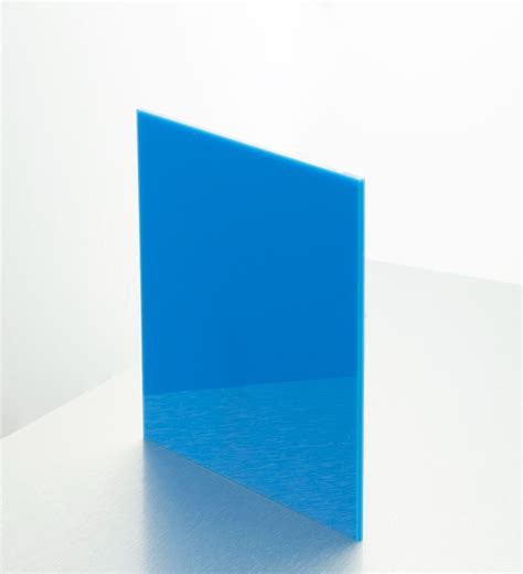 3mm Light Blue Acrylic Sample 150 X 150mm Clear Acrylic Sheet