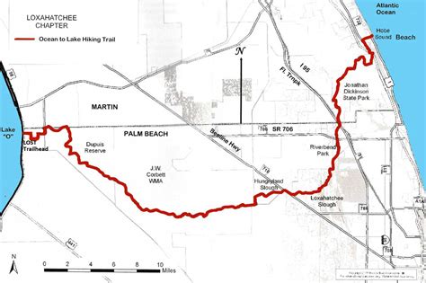 Florida Hiking Trails Map - Printable Maps