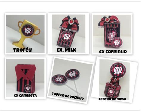 Kit Festa Time Atlético Paranaense Elo7 Produtos Especiais