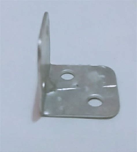 L Shape Silver Mild Steel L Clamp For Carpentary Size 15 X 2 X 1