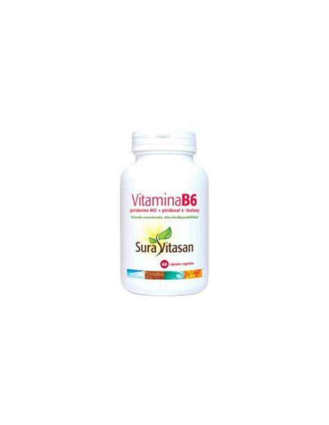 Vitamina B6 Sura Vitasan 60 cápsulas