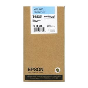 Bestil Light Cyan Epson T Original Patron Til Epson