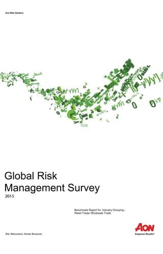 Retail Wholesale Global Risk Management Survey Pdf