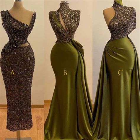 Superkimjo Robe De Soiree Femme Modest Evening Dresses Long Green