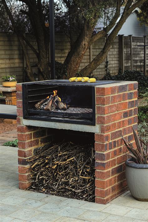 How To Build A Outside Braai With Bricks At David Modzelewski Blog