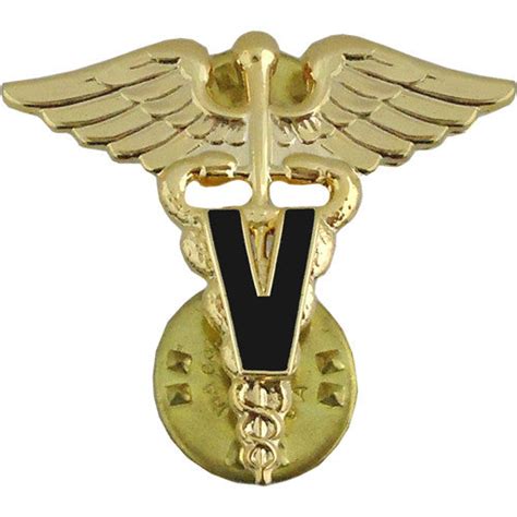 Veterinarian Branch Insignia Officer Usamm