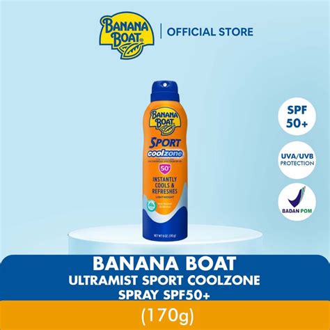 Jual Banana Boat Sunscreen Sunblock Spf 50 Pa Ultramist Sport