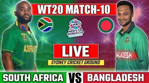 Live Bangladesh Vs South Africa T World Cup Match Live Score