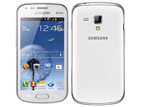 Test Samsung Galaxy S DUOS GT S7562 Smartphone Notebookcheck Tests